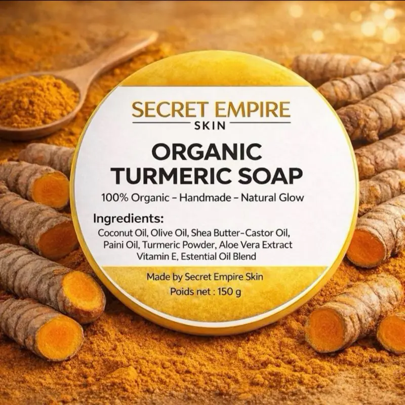 Secret empire tumeric soap