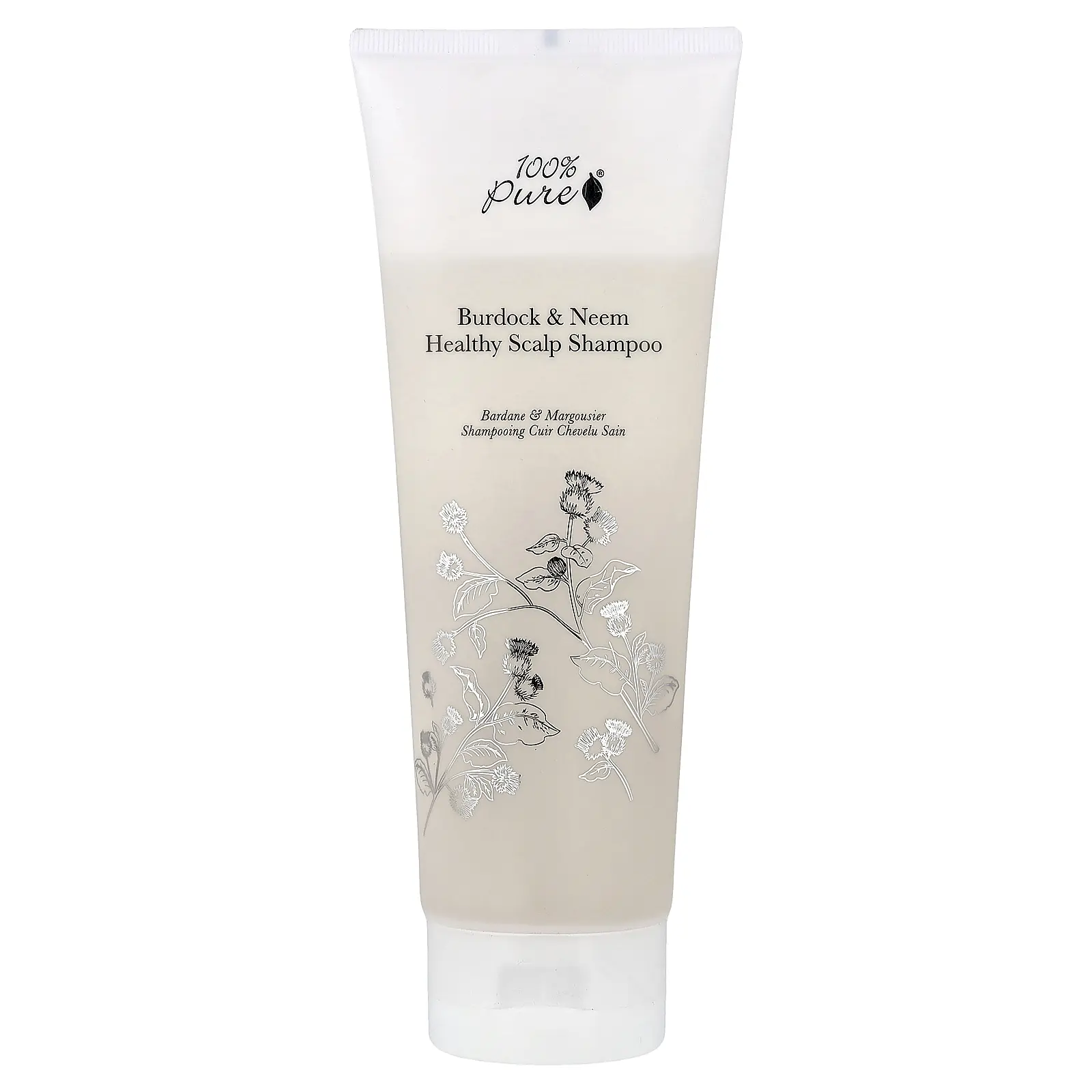 100% PURE Burdock & Neem Healthy Scalp Shampoo, 8 fl oz (236 ml)