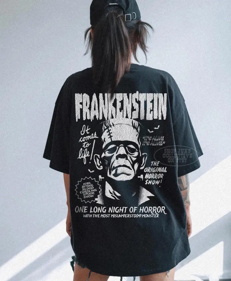 トップス 90s D.BROOKS FRANKENSTEIN tee トップス 90s D.BROOKS FRANKENSTEIN tee T-SHIRT) 1990'S MADE IN USA