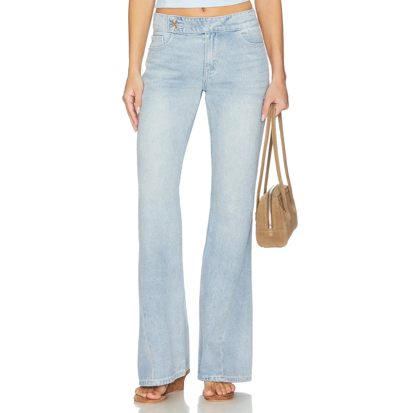 LIONESS Hilton Jeans in Light Denim