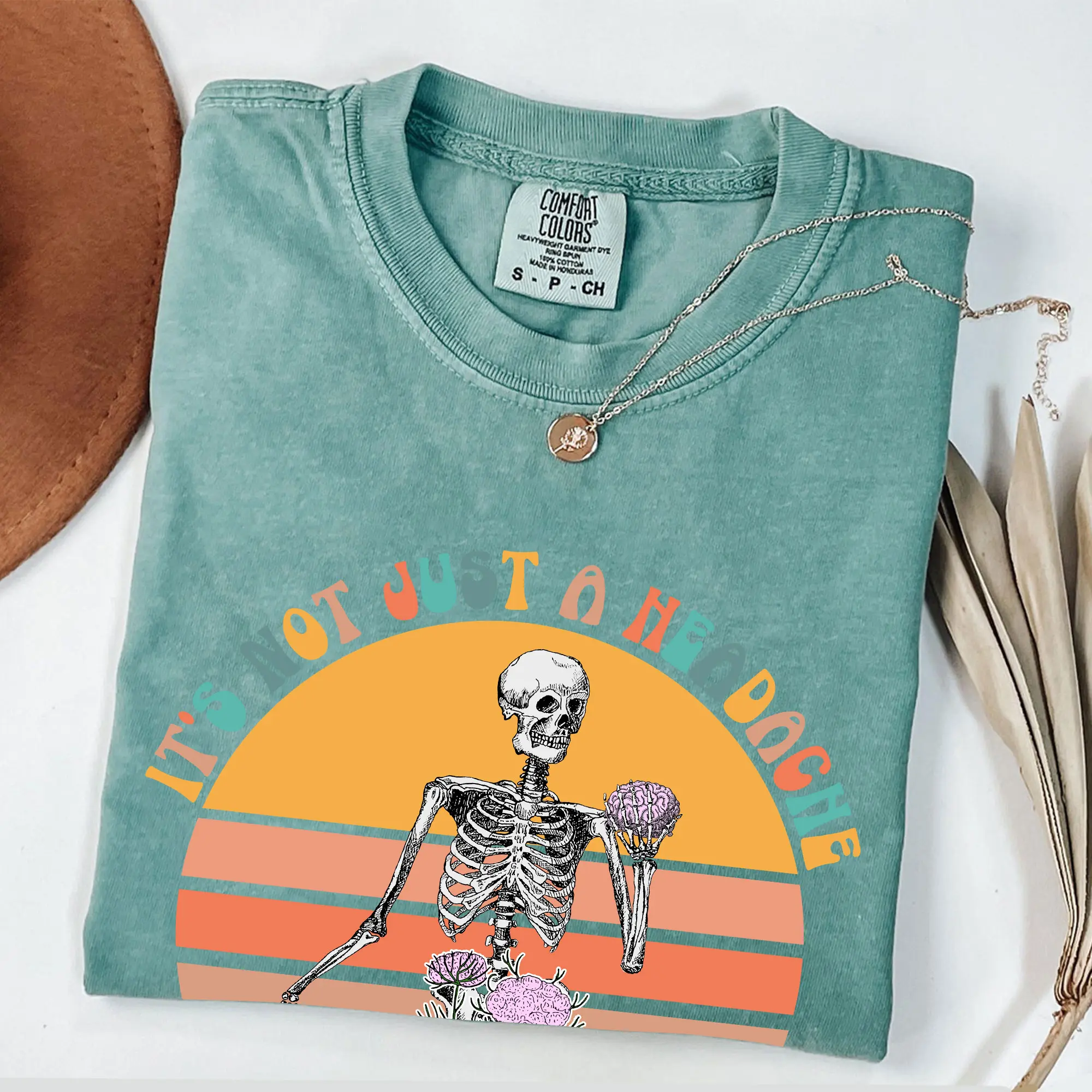 Comfort Colors It's Not Just A Headache Shirt, Migraine shirt, Migraine Warrior tshirt, Comfort Colors Shirt