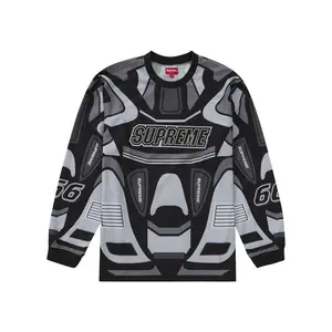 Supreme Men's Decals Moto Jersey Black, from StockX