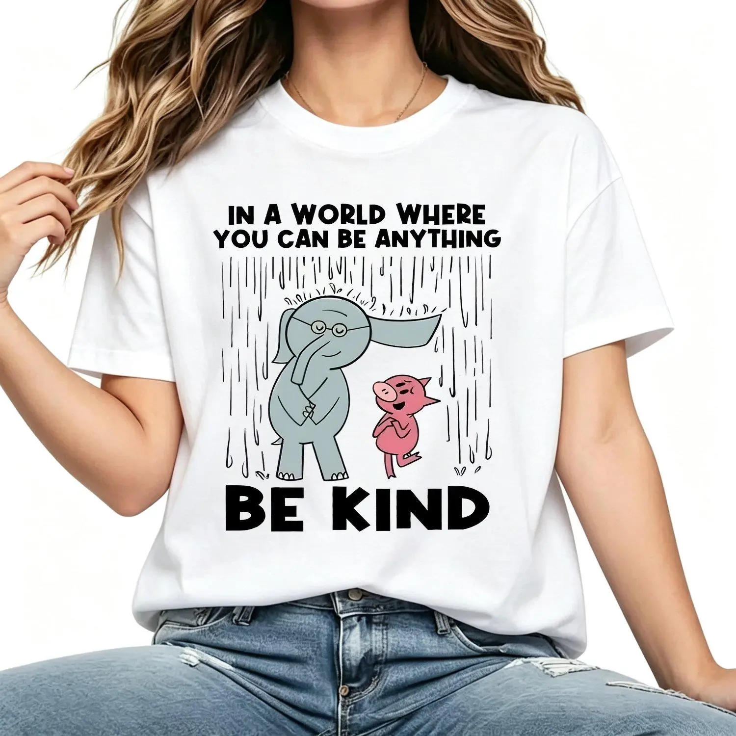 Be Kind In A World Where You Can Be Anything Women T Shirts Teacher Be Kind Shirt Kindergarten Shirt Teacher Shirt Gift For Teacher Casual Stylish Apparel
