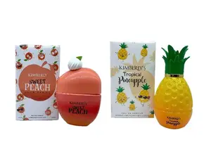 Kimbery Perfume for Women - Sweet Peach & Tropical Pineapple - 3.4oz/100ml EDP