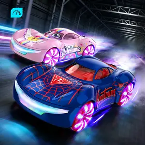 Remote Control Spray Drift Car, Kids LED Light Show Toy Vehicle with Charging Station, Cool Water Effect, Lithium Battery, Best Gift for Boys & Girls
