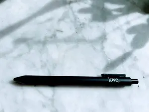 love, Gel Pen - Black