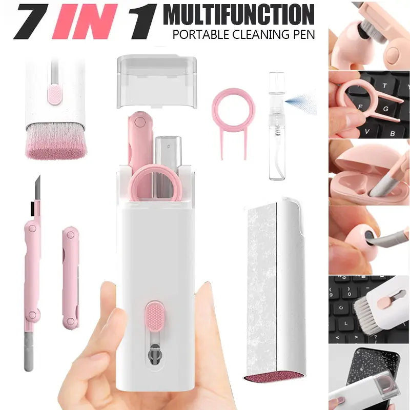 Tech Sparkle: Ultimate Cleaner Kit for Bluetooth Headset & Keyboard