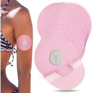 Dexcom G7 Adhesive Patches(20PCS)- 7-14 Days Long Stay Fixation Monitor Protection, Waterproof Overpatch CGM Stickers for G7,Easy Use Pre-Cut Adhesive Tape (Pink)