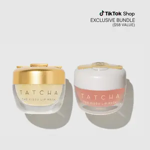 Tatcha The Kissu Lip Mask Limited Edition Duo - Two Luxurious Lip Masks for Enhanced Skincare Routine
