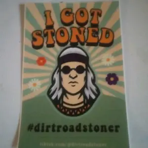DirtRoadStoner sticker