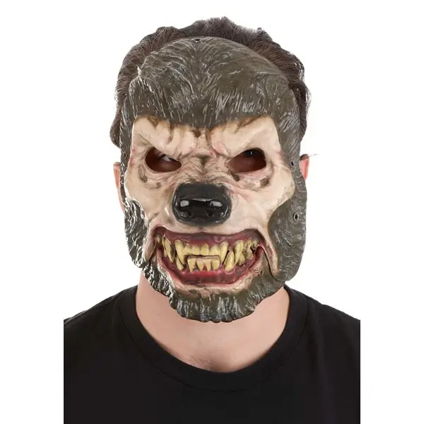 Adult Jabbering Jaw Wolfman Mask