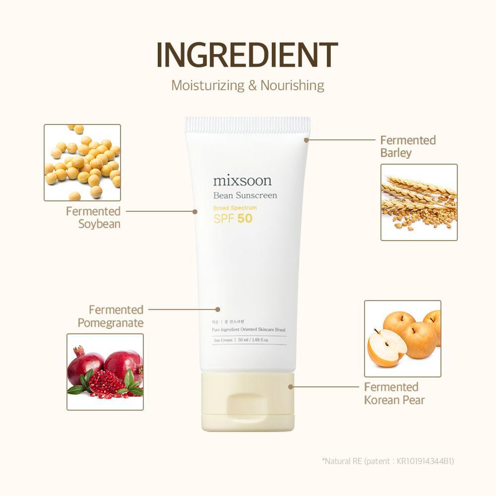 [mixsoon] Brightening & Radiance set | Bean Toner Pad+Bean Eye Cream+Vitamin C Cream+Vitamin C 2.0 Serum+Bean Sunscreen SPF 50