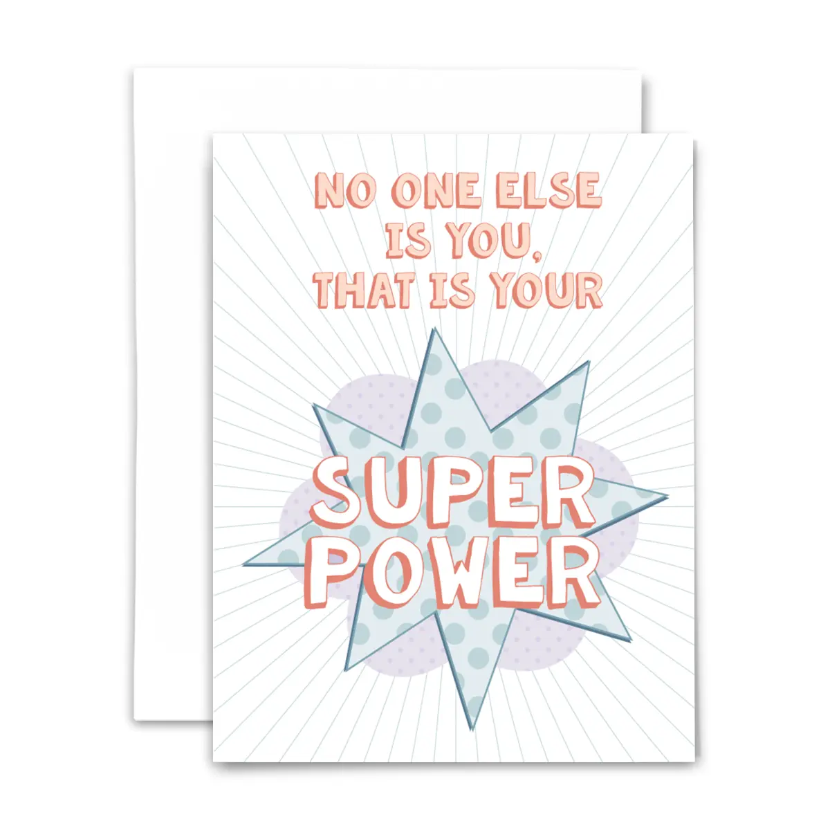 Superpower: greeting card