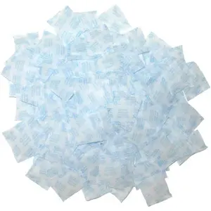 Silica Gel Packs 100 Packets 2 Gram Desiccant Moisture Absorber Oil Resistant for Food Storage Safes