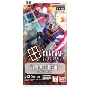 Gundam Card Game - GD01 Newtype Rising Booster Pack - Japanese