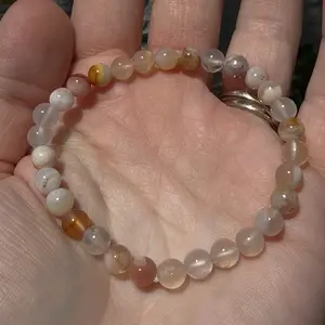 Flower Agate Bracelet