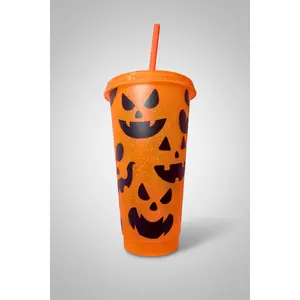 Jack-o-lantern Pumpkin 24 Oz. Cold Cup