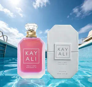 Kayali Vanilla Candy Rock Sugar 42 Eau de Parfum Spray, Sweet Gourmand Unisex Fragrance with Candied Pear, Bubble Gum & Vanilla Cream, Long-Lasting Luxe Scent, 3.4 oz / 100 ml