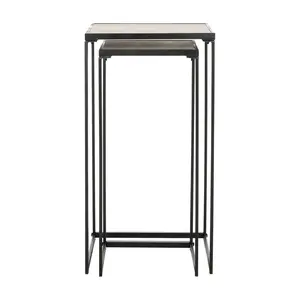 Safavieh Callia Retro Mid Century Wood Stacking End Table Set