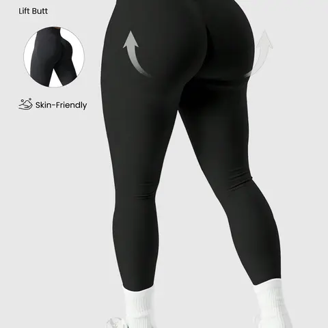 Women's High-Waist Butt-Lifting Leggings, Glute Enhancing Sporty Fitted Tight Pants, Ideal for Yoga, Fitness & Gym, Comfortable High-Elastic Activewear, High Waisted Legging
