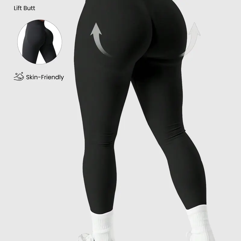 Women's High-Waist Butt-Lifting Leggings, Glute Enhancing Sporty Fitted Tight Pants, Ideal for Yoga, Fitness & Gym, Comfortable High-Elastic Activewear, High Waisted Legging
