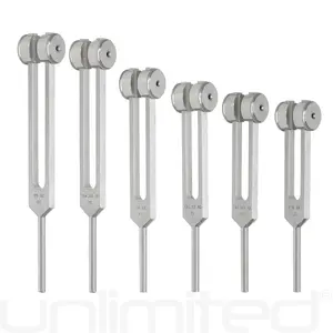 Luminanti Solfeggio Body Set of 6 Tuning Forks (Weighted)