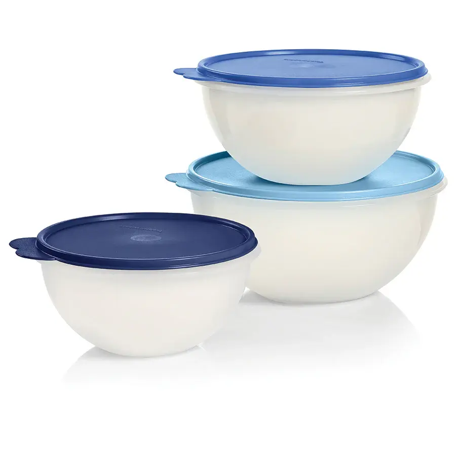 Tupperware Classic - 3 PC Wonderlier Bowls Set