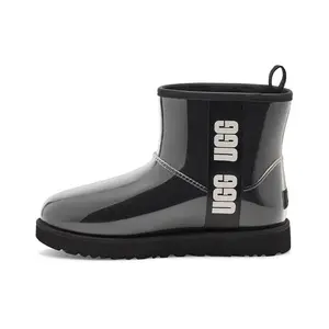 UGG Classic Clear Mini Women's Insulated Short Snow Boots with Logo