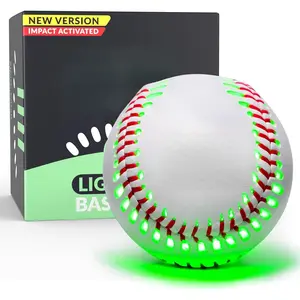 Light Up Baseball, Glow in The Dark Baseball, Sports Gear Accessories Gifts for Boys 8 9 10 11 12 13 14 15 Years Old, Kids Teens All Ages Gift Ideas
