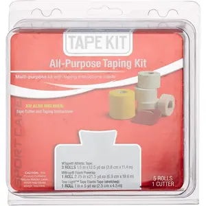 Sports Medicine All-Purpose Taping Kit, All-In-One for Fast & Effective Taping