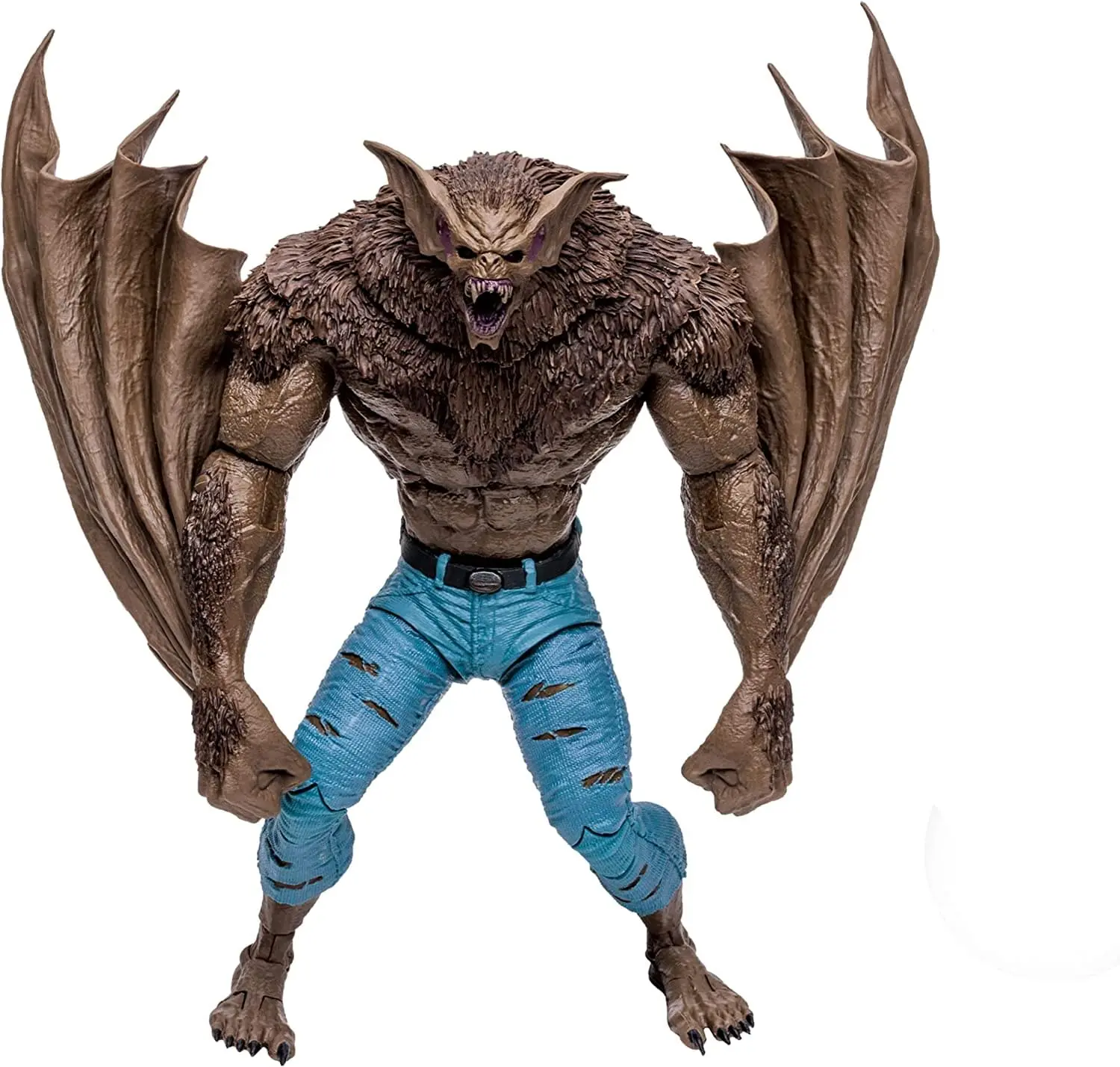 DC Megafig 9-in Action Figure, Man-Bat - McFarlane Toys Figurines Collectibles, Pretend Play Toy, Gifts for Boys