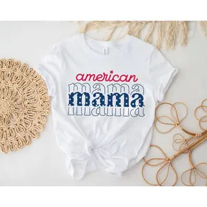 Men's American patriotism and motherhood celebration for Independence Day Graphic T-Shirt - Short Sleeve Crew Neck Regular Fit Casual Wear | Soft & Breathable Fabric, Durable Print, Everyday Comfort, Machine Washable, casual and patriotic with a festive,