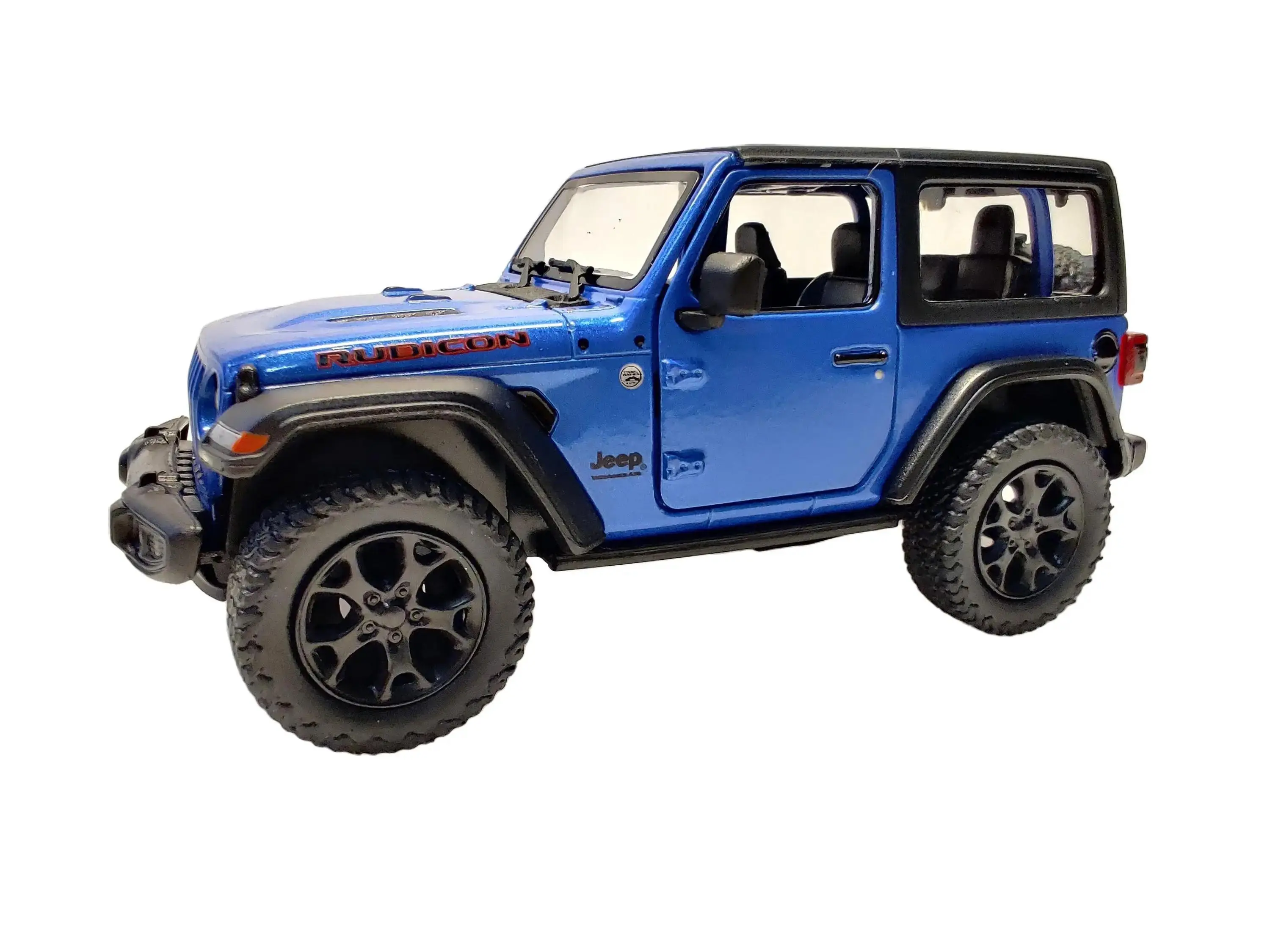 KINSMART 1:34 Scale Model 5" 2018 Jeep Wrangler (HARD TOP) diecast