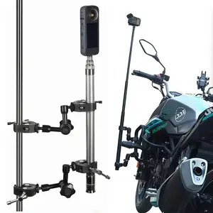 Double Clamp Umbrella Stand for Photography Studio, Supports Up to 2.27kg, Ideal for Light Stands, Displays, Reflectors, Tripods, Photography Tool