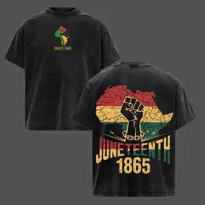 Juneteenth Protest Washed Graphic T-Shirt, Unisex Softstyle Pride Tee, Vintage Cultural Statement Shirt Juneteenth Protest Washed Graphic T-Shirt, Unisex Softstyle Pride Tee, Vintage Cultural Statement Streetwear Shirt