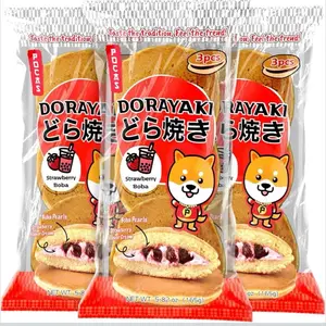 3-pack of Dorayaki Strawberry flavor