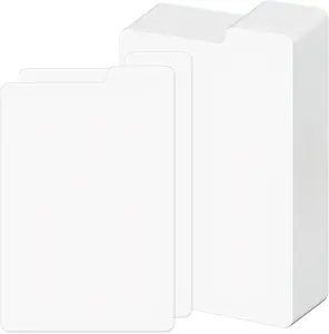 120 count Comic Book Dividers with Tab, 11.22" x 7.2" Tall Boards Dividers, Thick Cardboard Card Separator Comic Book Dividers for Short or Long Comic Book Storage Boxes Office Supplies (White)