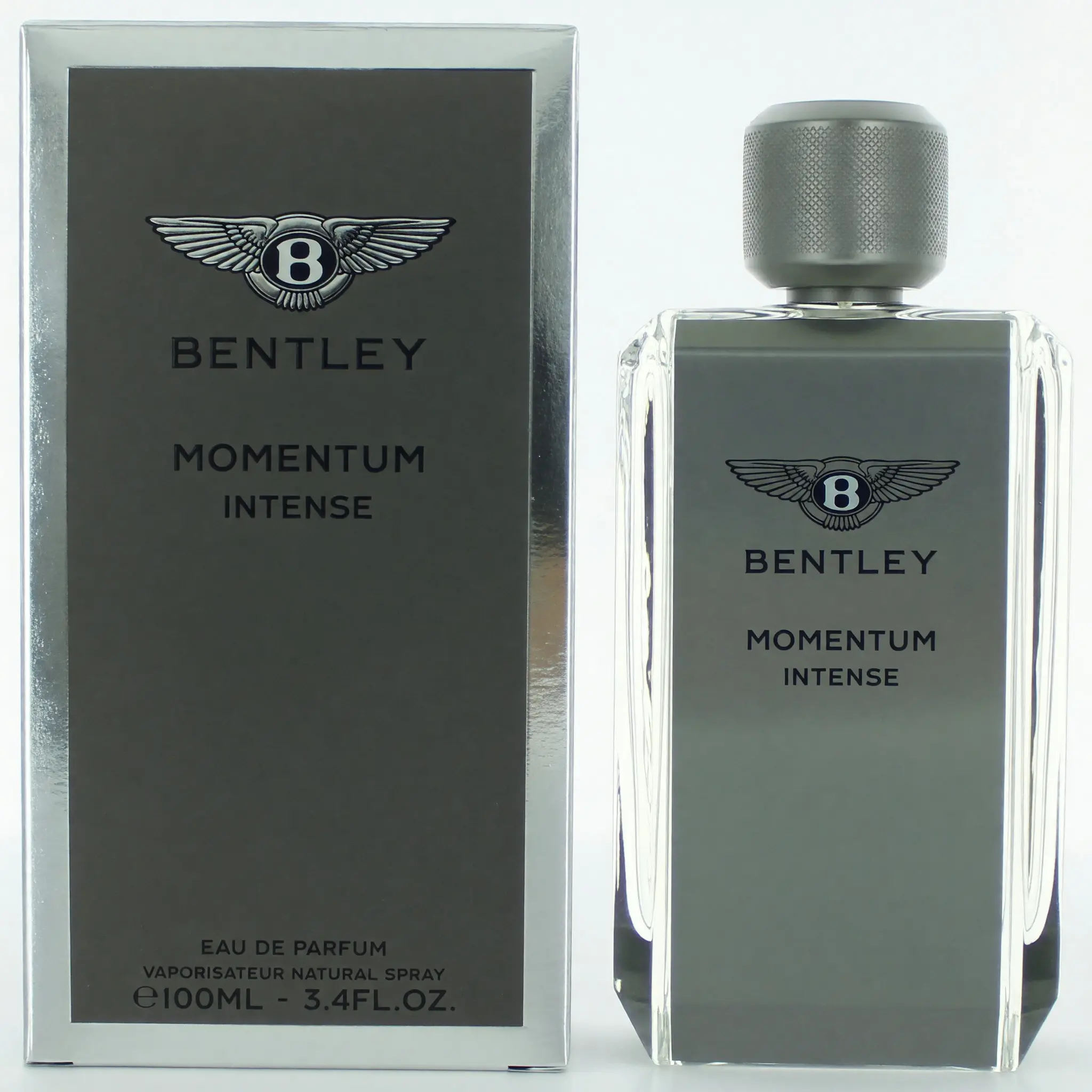 Bentley Momentum Intense by Bentley, 3.4 oz EDP Spray for Men, Amber Intense Men's Fragrance, 3.4 Fl Oz, Male Wear