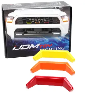 iJDMTOY Classic Retro Heritage 3-Color Grille Inserts For Toyota 2025-up 4Runner TRD Pro
