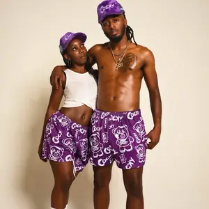 COCKY FUZZY EMBROIDERED TRUCKER HAT