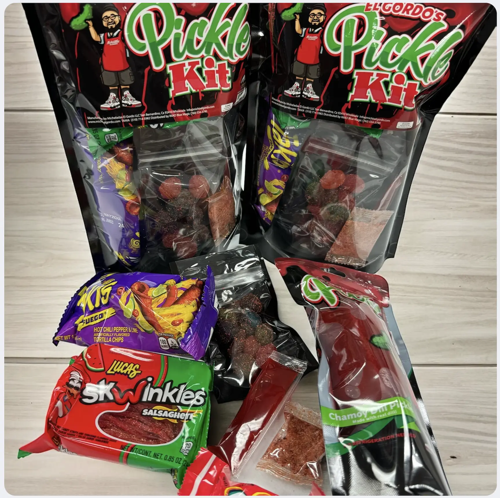MICHIS EL GORDO'S PICKLE KIT, EVERYTHING YOU NEED FROM A PICKLE KIT.