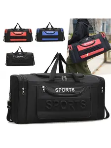 Sports Travel Bag, Ultra Large Capacity, Crossbody Design, Fits Weeklong Luggage, Easy Travel for Business Trips, Outdoor Sports Bag