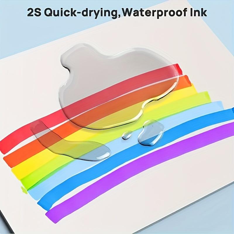 48-Color Dual-Tip Alcohol Marker Set for Artists - Ideal for Drawing, Sketching, Coloring & Highlighting - Vibrant, Non-Toxic Pens in Organized Black Case - Perfect for Adults & Creative Projects