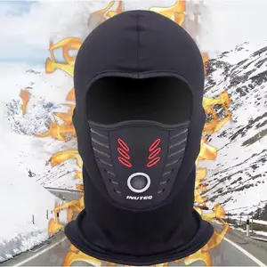 Premium Winter Warm Fleece Balaclava - Durable Motorcycle Face Mask with Anti-Dust Waterproof Windproof - Soft Full Face Cover Hat for Cold Weather Sports