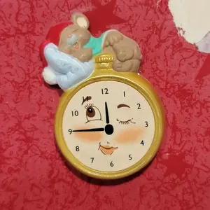 Vintage Hallmark Gold Brooch Lapel Pin Night Watch Inspired Keepsake Ornaments