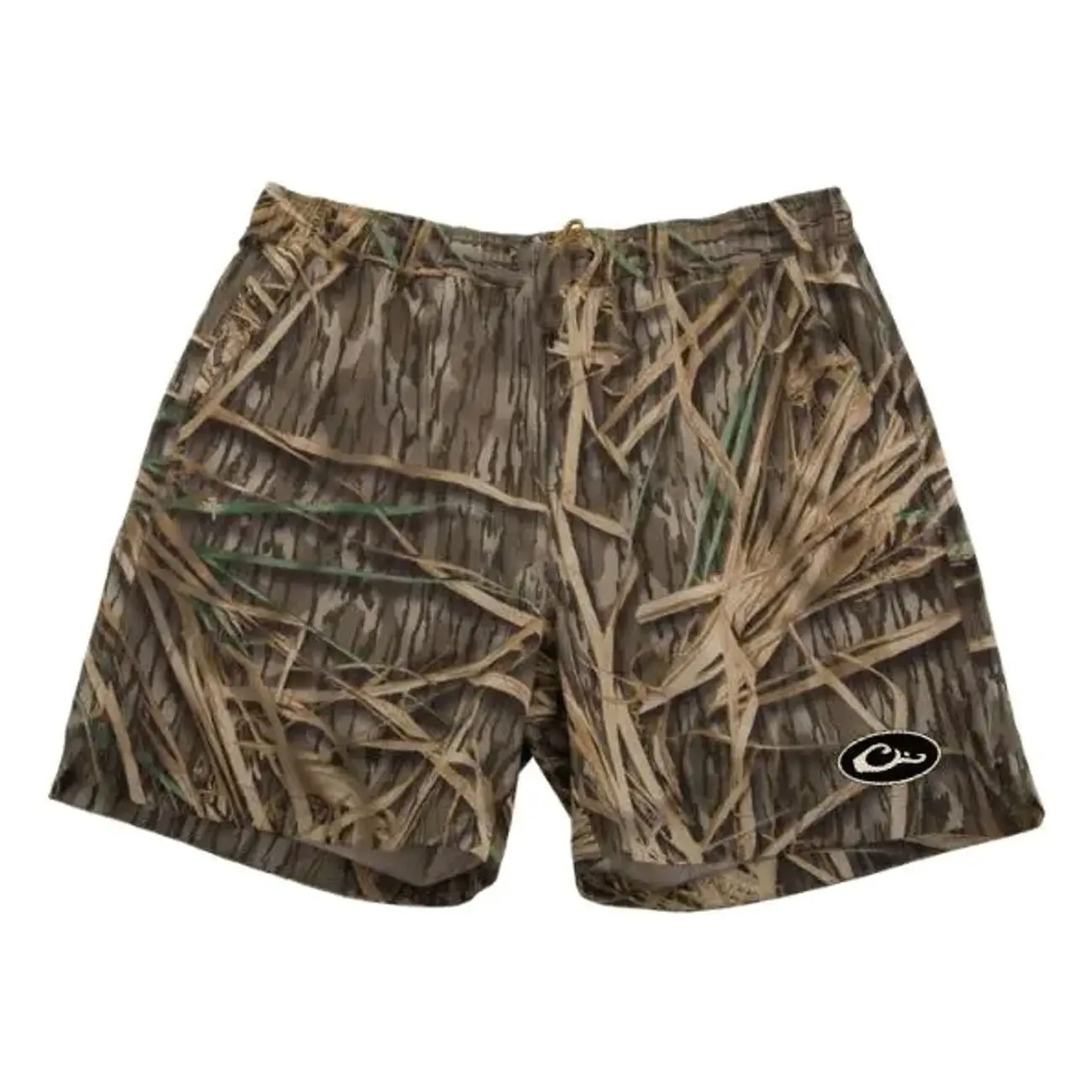 Drake Hunting Bottomland Camo Shorts | Timber Camouflage Shorts | Woodland Hunting Shorts | Men's Outdoor Shorts