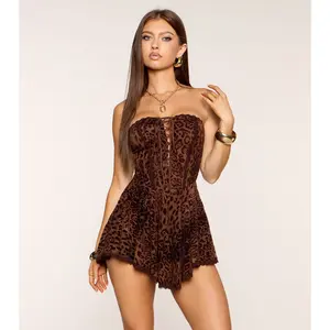 Play It Fierce Lace Up Mini Dress