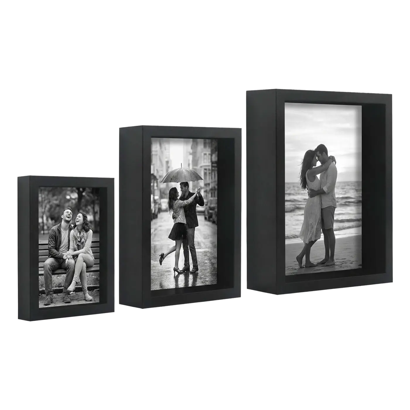 Nested Picture Frame Set, Set of 3