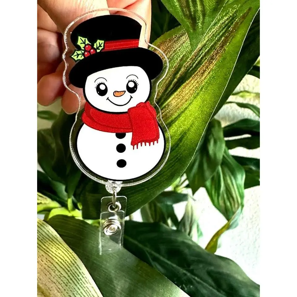 Snowman Badge