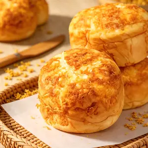 Pork Floss & Cheese Stuffed Bread – Savory, Soft & So Good